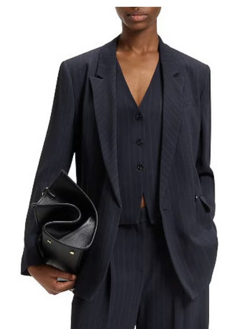 NWT | Hugo Boss Pinstripe Blazer | Size 14 (DE 46)